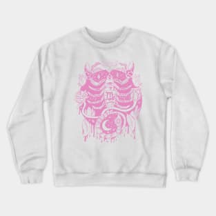 Light Pink Mystic Scorpio Zodiac Crewneck Sweatshirt